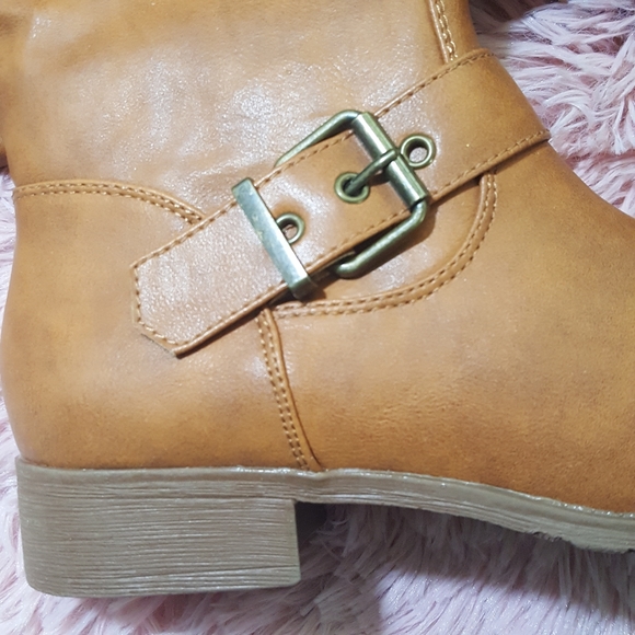 NWOT Riverberry Tan Mid-calf Riding Boots 6 - Picture 7 of 12